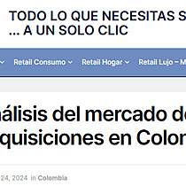 Anlisis del mercado de fusiones y adquisiciones en Colombia